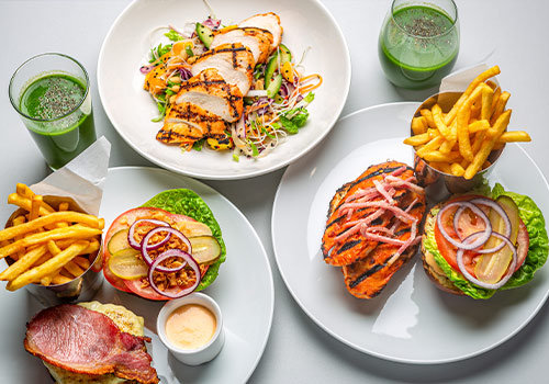 Relax and eat at Portsmouth Health and Fitness